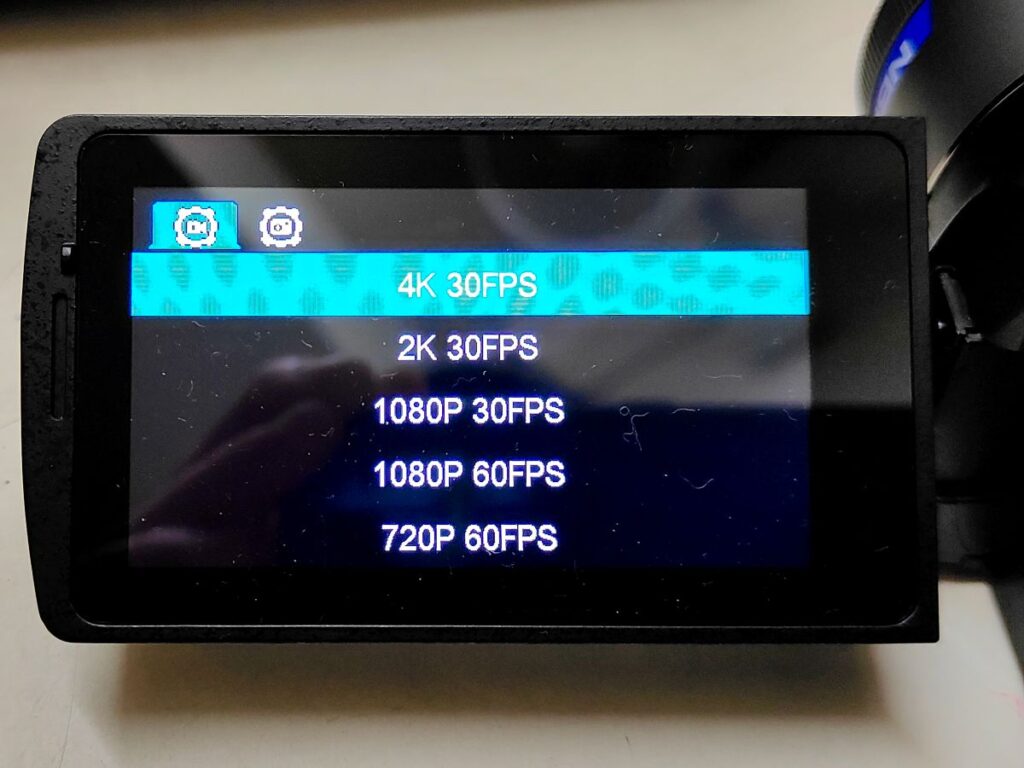NBD 4K 4800万画素ビデオカメラ