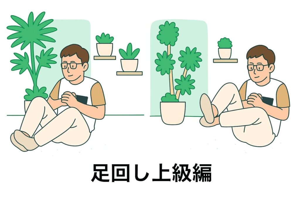 近藤忠 足回し(上級者向き)