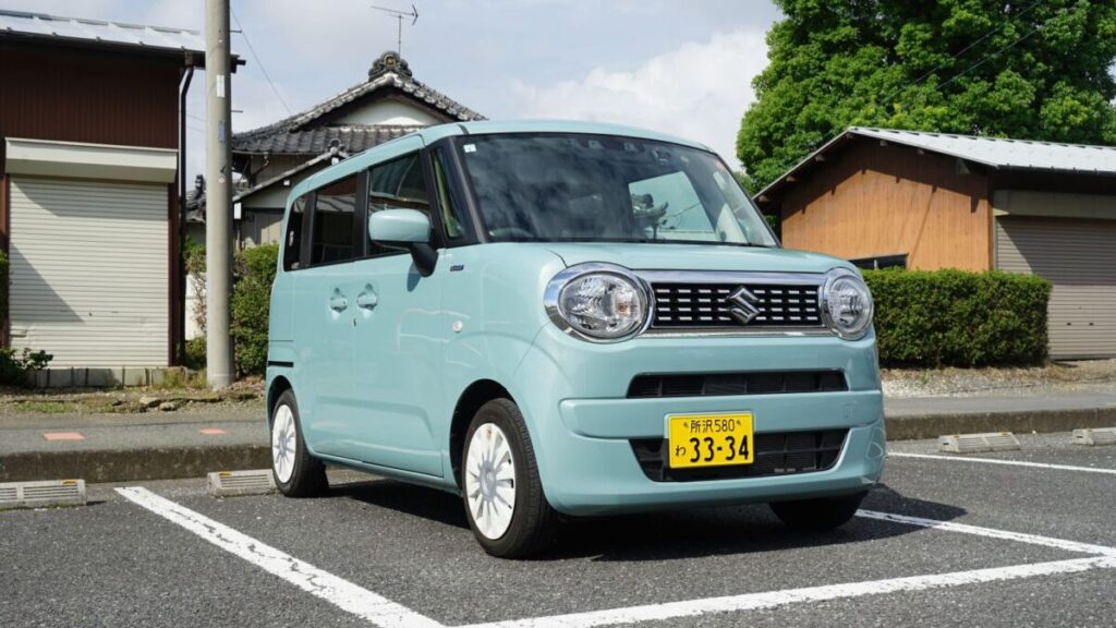 タイムズカーで借りたスズキワゴンRスマイル