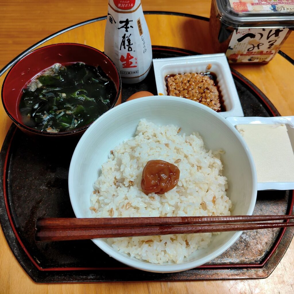 四毒抜きの夜食
