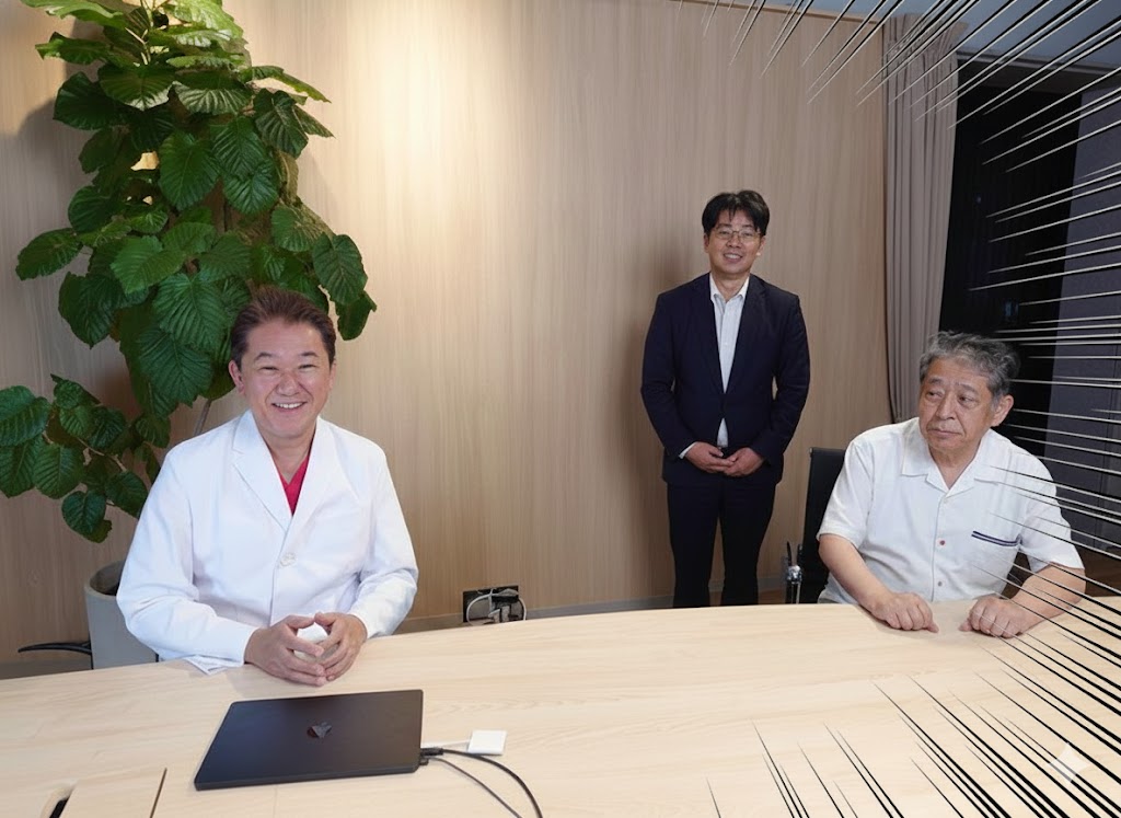 左:吉野先生、右:南出弁護士、奥:木原弁護士