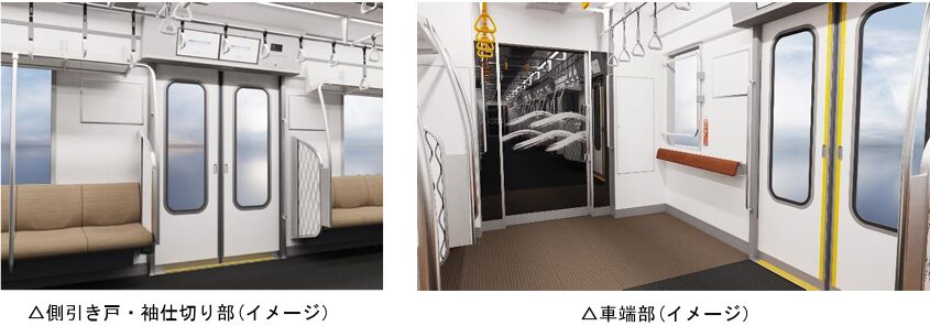 東上線 新型車両「90000系」室内2